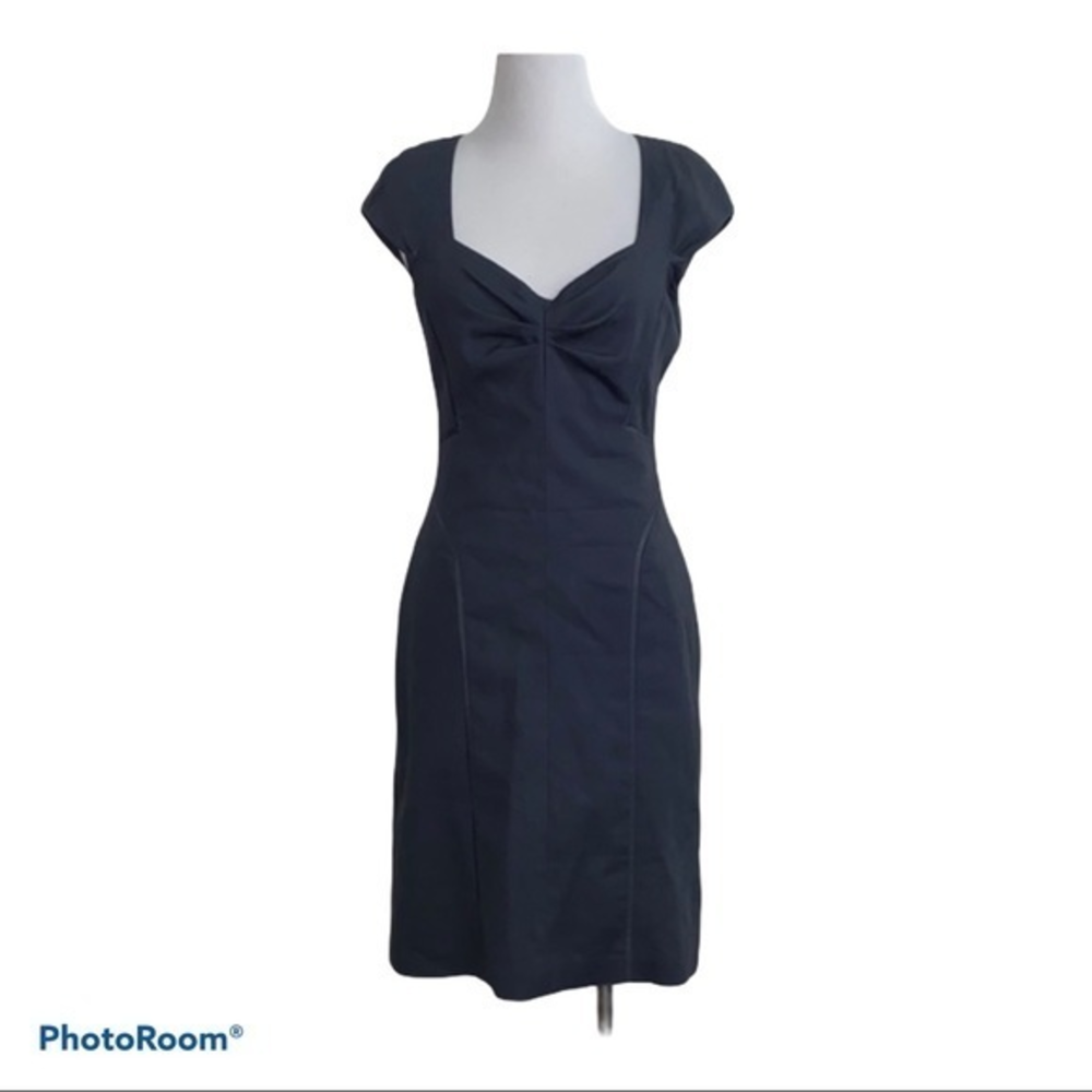 Rebecca Taylor‎ women’s grey sweetheart sheath dress size 4